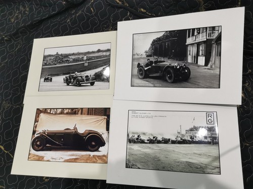 Mounted race car photos - 4,