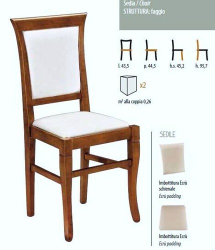 Sedia classica massello - classica,