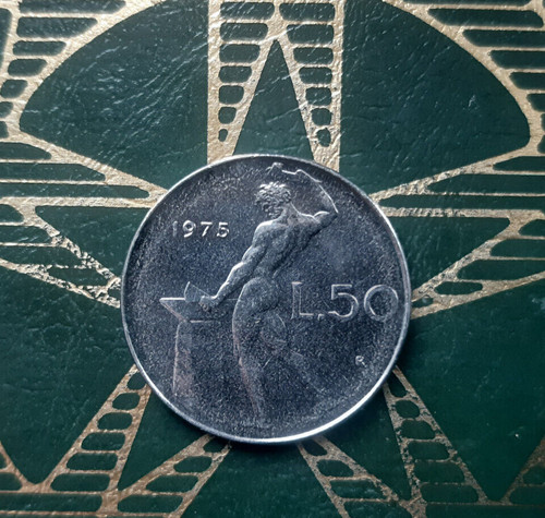Lire 1975 vulcano - ,