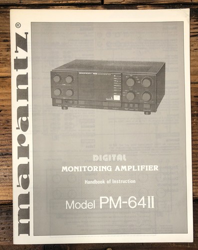 Amplificatore marantz 64 - marantz, pm-64