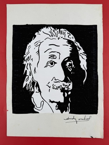 Andy warhol disegno carta - andy,