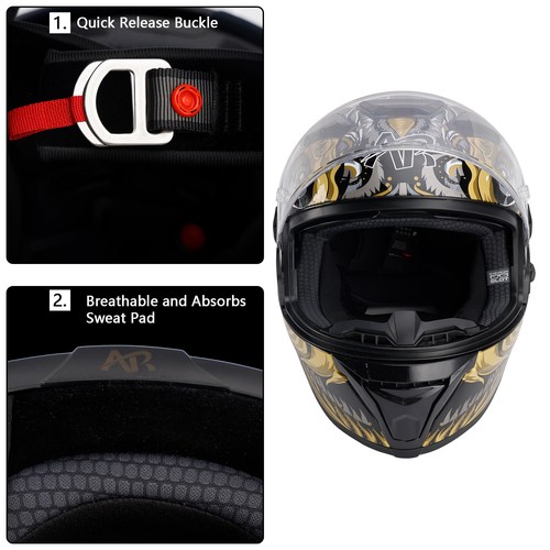 Casco moto dot per - casco,