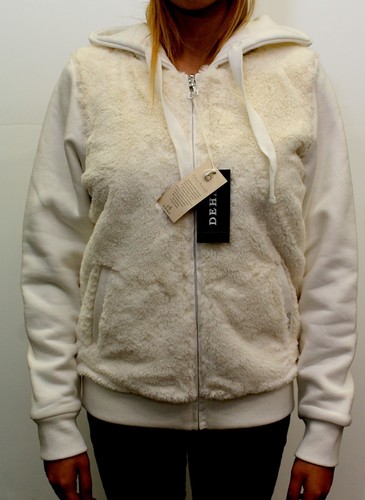 Giacca donna bianca orsetto - giacca,