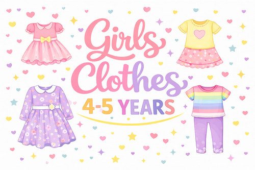 Abbigliamento bambina 4 - -, 4-5