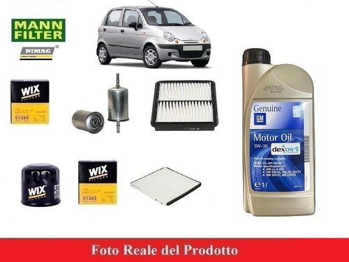 Filtri tagliando daewoo matiz - filtri,