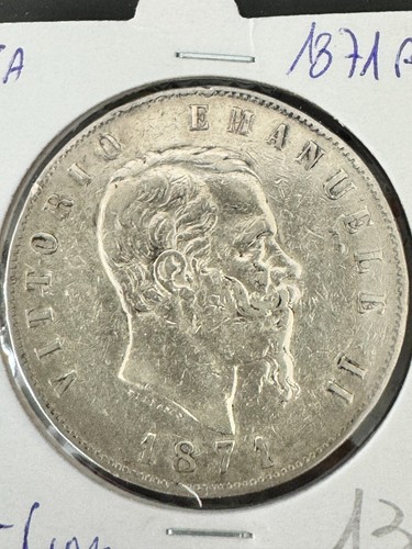 Lire 1871 regno d italia - 5,