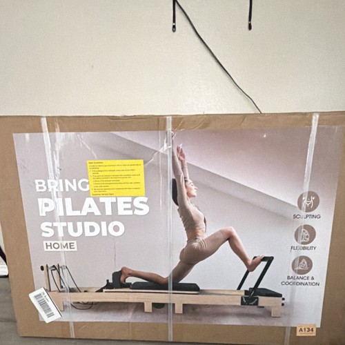 Pilates reformer wood home - reformer,