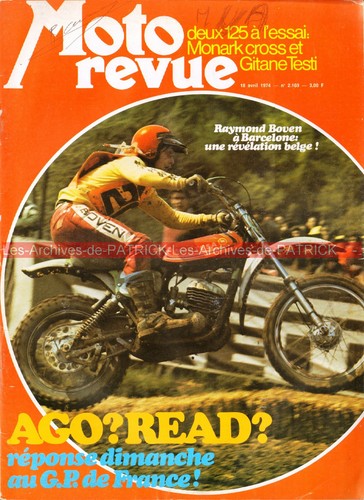 Moto revue 2169 gitane - moto, testi