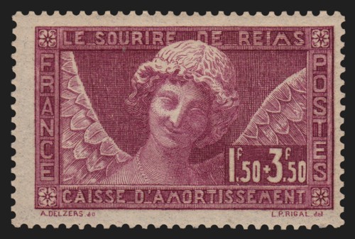 256 sourire reims 1930 - n°256,, de