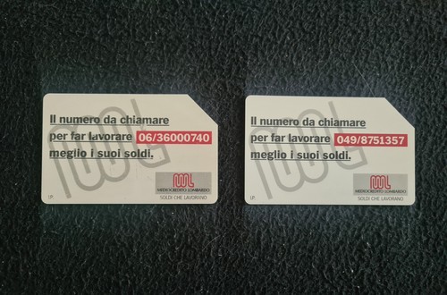 Schede telefoniche rarissime - schede,