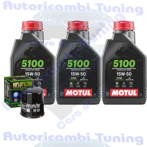Kit tagliando olio motul 5100 - tagliando,