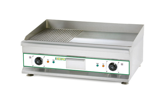 Fry top elettrico - , piastra