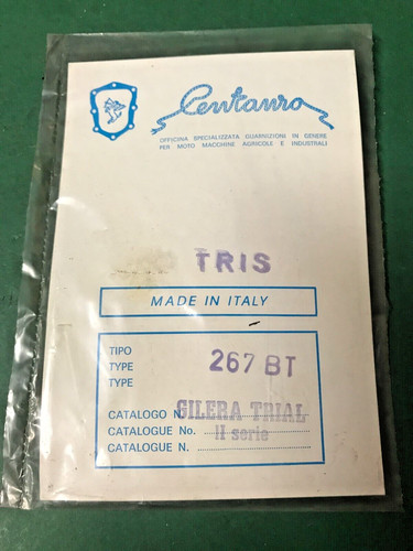 Tris guarnizioni centauro - centauro, cod