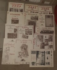 CALENDARIO STORICO CALENDARI STORICI CORATO ANTICA - U calendarie de Quarate