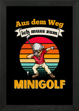 Minigolf Dab ragazzo golfista