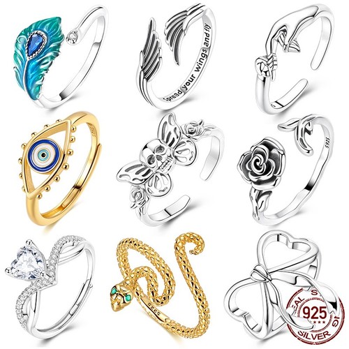 Anello aperto mula europeo - anello,