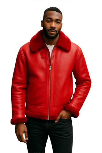 Giubbotto uomo rosso raf - uomo,