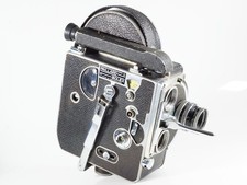 ✅ Fotocamera Film Paillard Bolex H16 Deluxe 16mm con Obiettivo Standard Switar 25mm