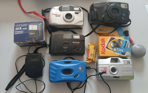 Lotto fotocamere vintage - fotocamere,