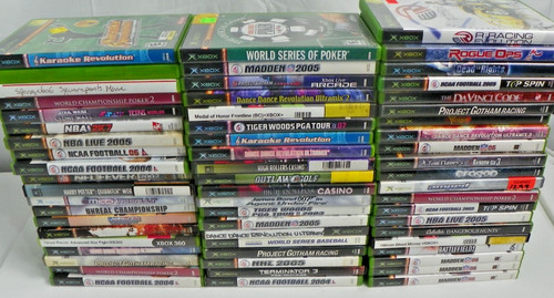 Xbox original games various - original,