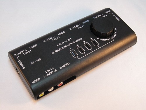Switch video svhs rca - video,