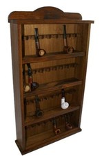 Portapipe 36 posti colore noce