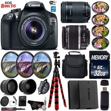 Canon EOS Rebel T6 DSLR Camera