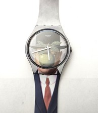Swatch Special 2023 - SVIZ103-5300 - The Surreal Pay! by Rene Magritte - Usato -