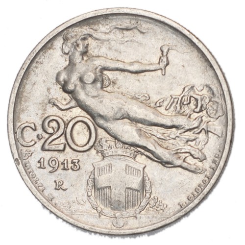 Italia centesimi 1913 - 20,