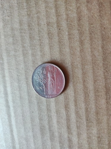 Rara moneta 100 - lire, 1959