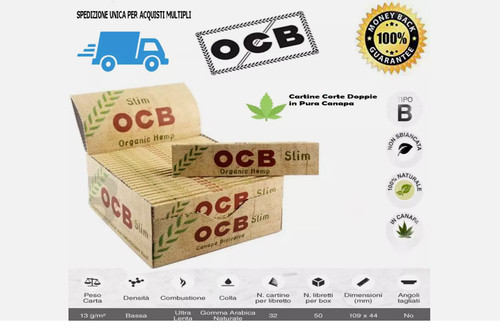 Cartine ocb organic - cartine,