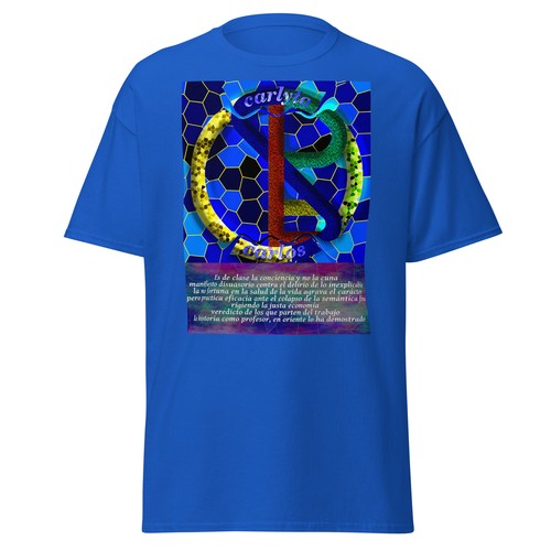 Camiseta nombre carlos mosaico - nombre,