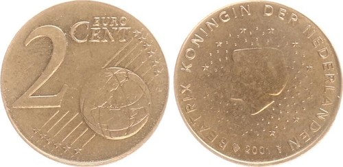 Olanda cent 2001 - cent,