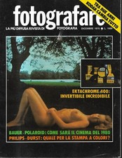 RIVISTA FOTOGRAFARE ANNO  VII N. 12 DICEMBRE 1978