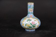 Vaso smaltato cloisonne cinese