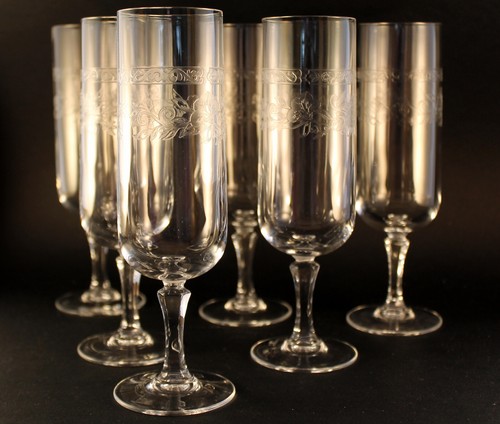 Flutes champagne cristal - à,