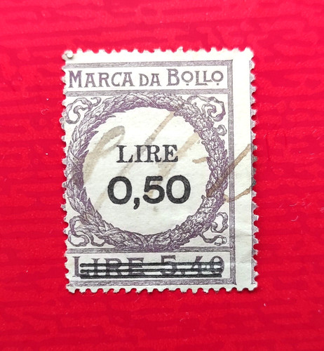 Francobollo italia marca - francobollo,
