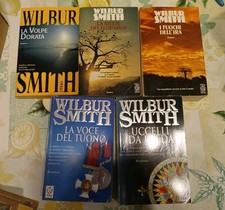 5 Romanzi Wilbur Smith Thriller Avventura Azione Titoli In Descrizione