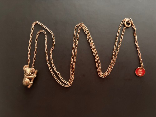 Collana maje ottone - collana, oro
