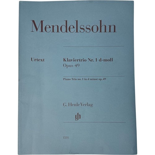 Mendelssohn trio pianoforte - mendelssohn,