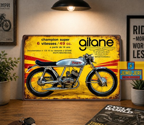 Insegna latta metallo 49cc - insegna,