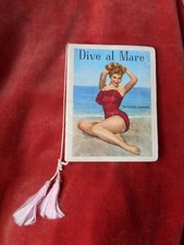 CALENDARIETTO PROFUMATO DA BARBIERE -  DIVE AL MARE – CON  SOPHIA LOREN