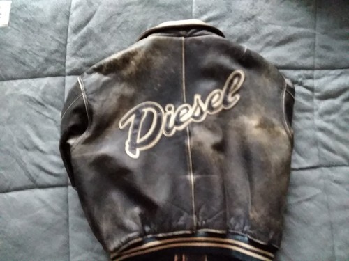 Giacca pelle diesel - giacca, di