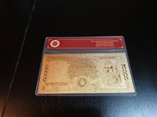 LIRE 50000 LAMINATA D'ORO - copia dell'originale