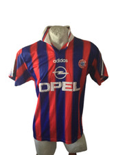 Maglia calcio adidas bayern monaco munchen fussbal opel jersey vintage 1995