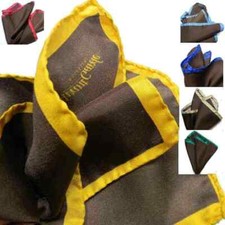 Fazzoletto da taschino marrone