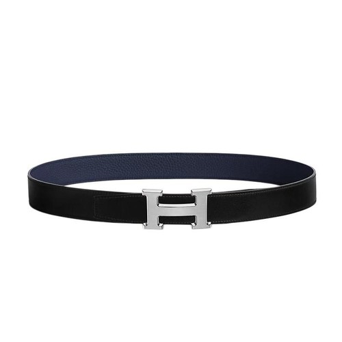 Hermes reversible leather belt - hermes,