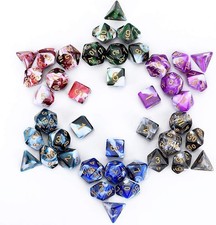 Dadi dnd Dadi Poliedrici Per Giochi di Società FLASHOWL Polyhedral Dice Set