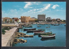 Cartolina Portoscuso il Porticciolo BARCHE V480