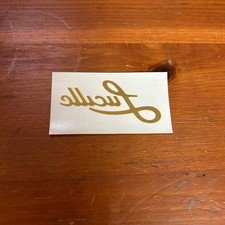 Logo paletta oro Gibson BB King Lucille anni 80 NUOVO VECCHIO MAGAZZINO!